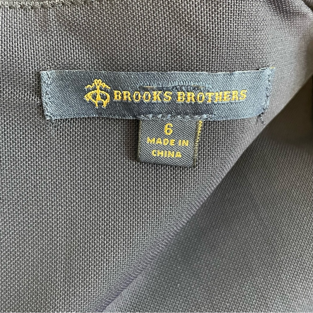 Brooks Brothers Navy Stretch Ponte Short Sleeve Sheath Dress - Picture 12 of 16